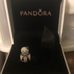 Pandora Snowman Charm